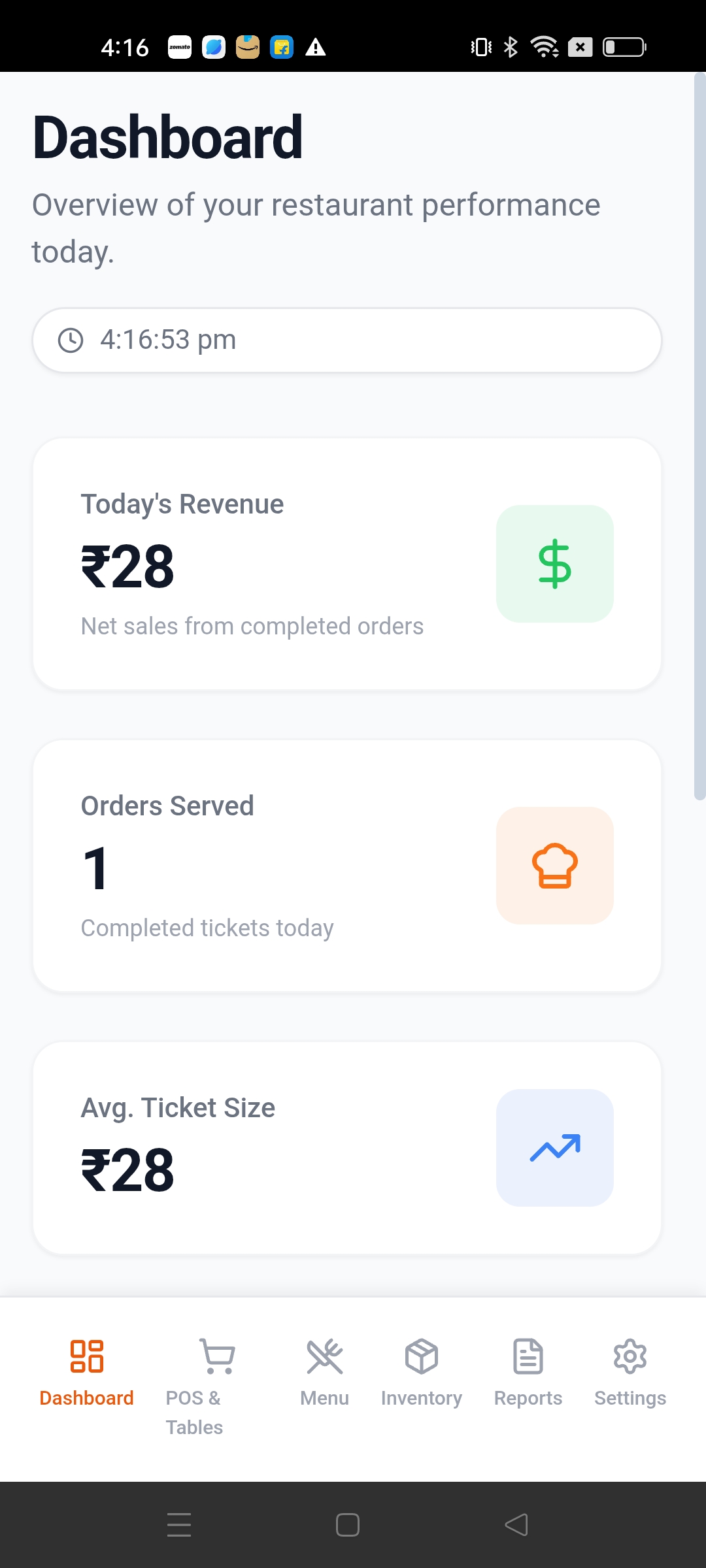 Smart Dashboard Management 